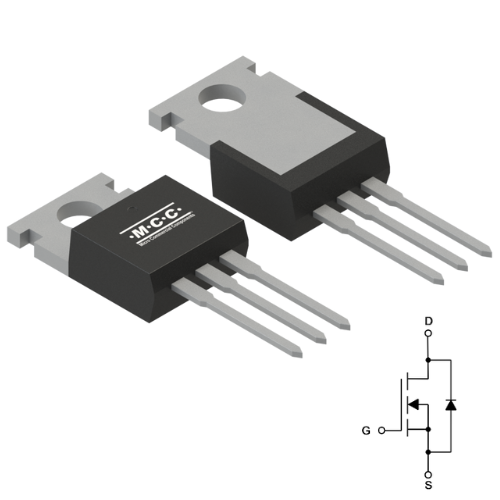 12 mΩ RDS(on) in a Thermally Optimized TO220AB(B) Package  - MCP012N20YH-BP - mcc semi - micro commercial components 500x500 (1)