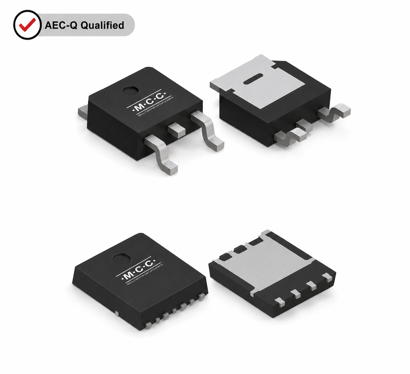 60V Automotive P-Channel MOSFET Combine