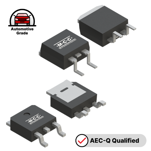 Automotive‐Grade Schottky Barrier Rectifier Series DPAK and D2PAK Packages  MCC semi Micro Commercial Components 500x500