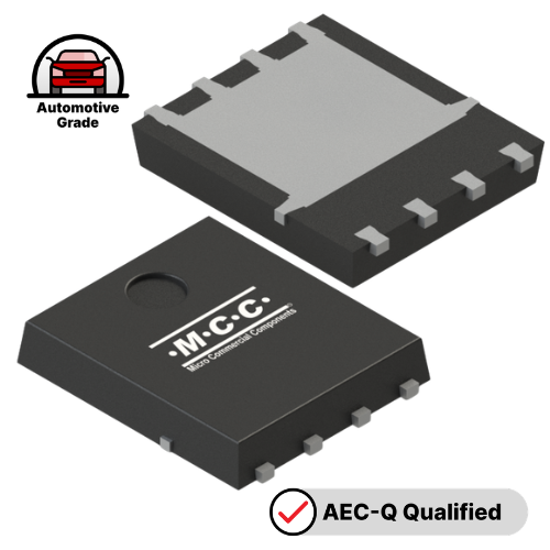 Automotive-Grade 40V & 100V N- and P-Channel MOSFET Series DFN5060 package  - mcc semi - micro commercial components