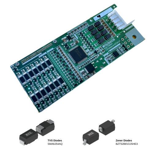 Cell Supervisory Circuit   - reference board - TVS diodes - Zener Diodes - mcc semi - micro commercial components 500x500