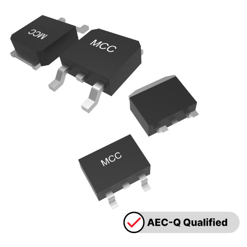 DPAK TO-252 D2PAK  MCU2D8N04YHQ MCB2D8N04YHQ POWER MOSFET - mcc semi - Micro Commercial Components 