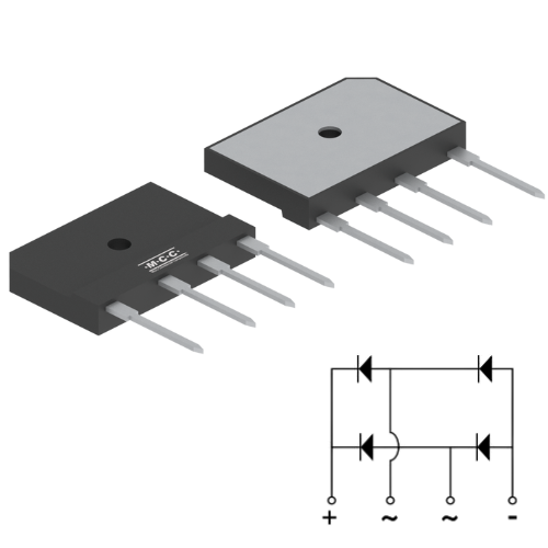 EPB2506-BP, EPB3506-BP, and EPB5006-BP Super‐Fast Recovery Bridge Rectifiers MCC semi - Micro Commercial Components