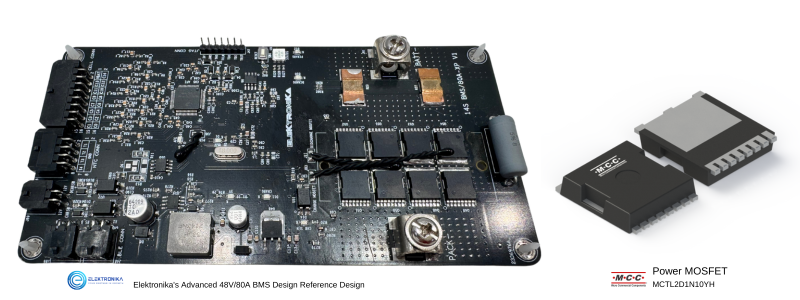 Elektronikas Advanced 48V80A BMS Reference Design - mcc semi - power MOSFET - micro commercial components  (800 x 300 px)