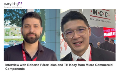 Everything PE - interview Roberto Perez and Th Koay Micro commercial components - mcc semi