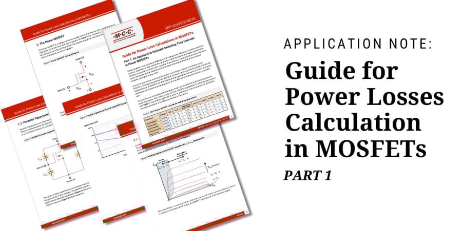 Guide for Power Losses Calculation in MOSFETs part 1