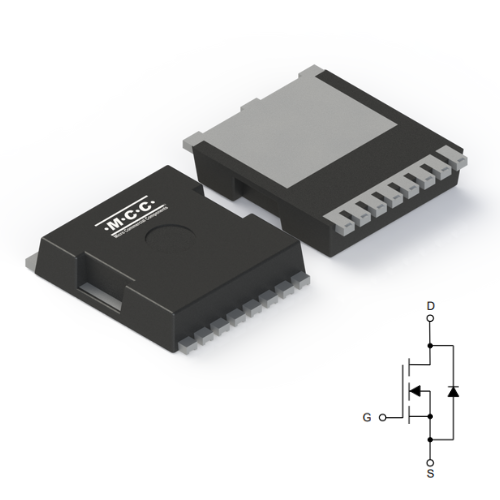MCC Introduces High‐Current 80V N‐Channel MOSFET TOLL‐8L Package MCC semi - micro commercial components