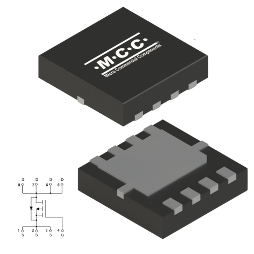 MCC Introduces a 150V P‐Channel MOSFET MCG360P15 in DFN3333 Package - mcc semi - micro commercial components 500x500