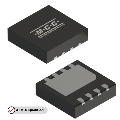 MCGWF011N10YLHE3 100V Auto-Grade N-Channel MOSFET -  DFN3333-8(SWF) Package - MCC semi Micro Commercial Components 500x500 (1)