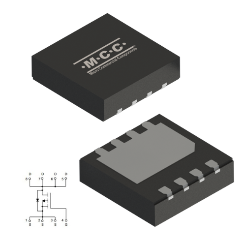 MCGWF085P10-TP 100V P-Channel MOSFET for Efficient Power Management  - mcc semi -  500x500