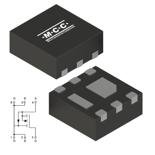 MCM028N03YU-TP Compact 30V N‐Channel MOSFET with Low RDS(on) MCC semi Micro Commercial Components 500x500