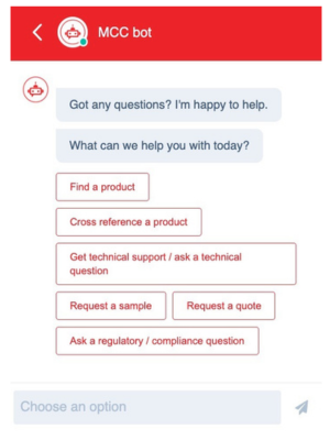 Meet Your Always-On Tool for Instant Support - chat bot mcc semi - micro commercial components