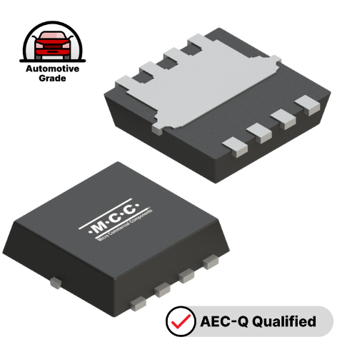 New 60V N-Channel MOSFET with Enhanced Drain Pad  MCG080N06LHE3 PDFN3333-B - mcc semi - micro commercial components 500x500 (1)