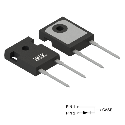 Power Up Efficiency MCC Launches 1200V Ultrafast Recovery Diodes in TO-247AD  MURZ50120P and MURZ75120P, - mcc semi - micro commercial components 500x500 (1)