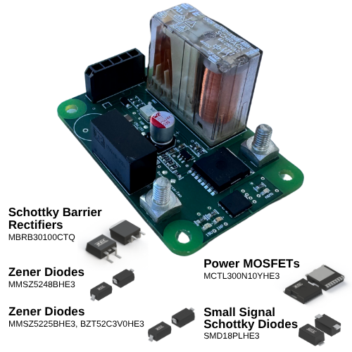 Remote Emergency Switch Bypass Relay Switch -reference board - mcc semi - micro commercial components 500x500