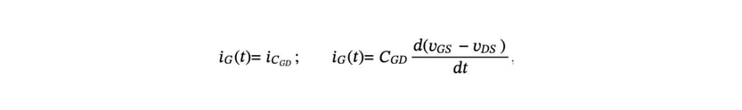 the entire gate current flows Application Note Guide for power losses calculation in MOSFET mcc semi micro commercial components  1000 x 150