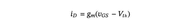the transconductance equation Application Note Guide for power losses calculation in MOSFET mcc semi micro commercial components  1000 x 150